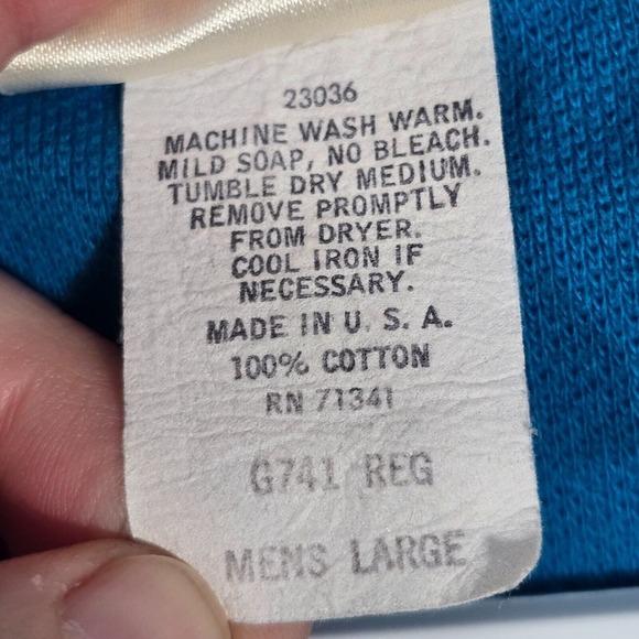 LL Bean Men Polo Shirt Size Large Made In USA Classic Preppy Heritage‎ Outdoors - Picture 6 of 10